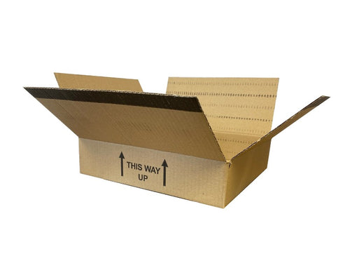 New Printed Single Wall Box - 310mm x 280mm x 70mm