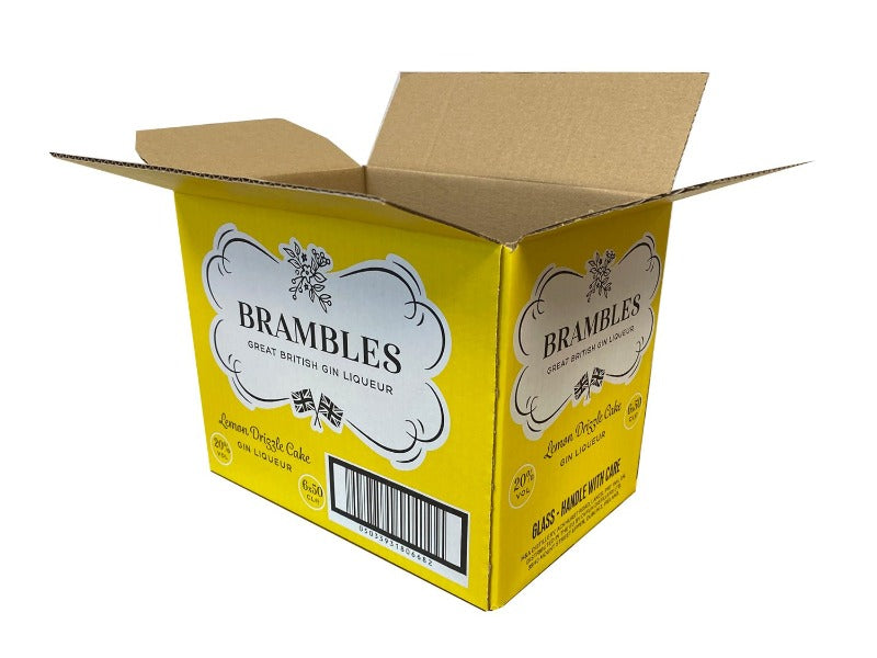 yellow printed cardboard box