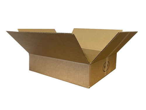 New Printed Strong Single Wall Box - 365mm x 310mm x 90mm