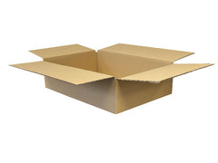 shallow cardboard box