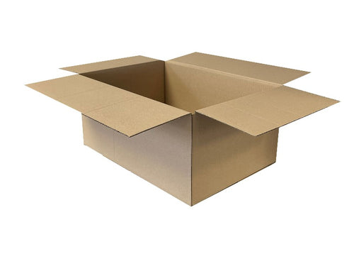New Plain Strong Single Wall Box - 580mm x 390mm x 250mm