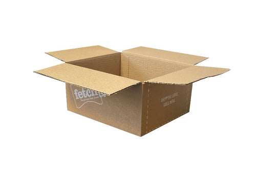 New Printed Single Wall Box - 218mm x 183mm x 110mm