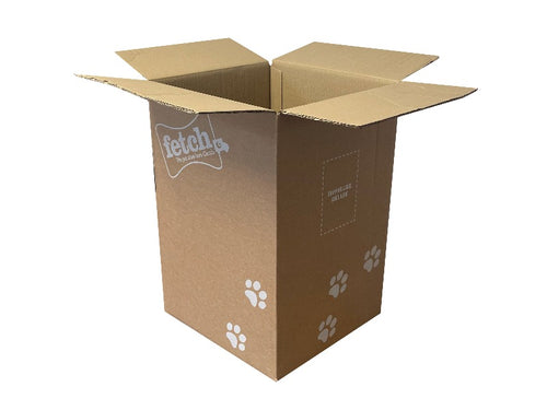 New Printed Strong Double Wall Box - 360mm x 339mm x 533mm