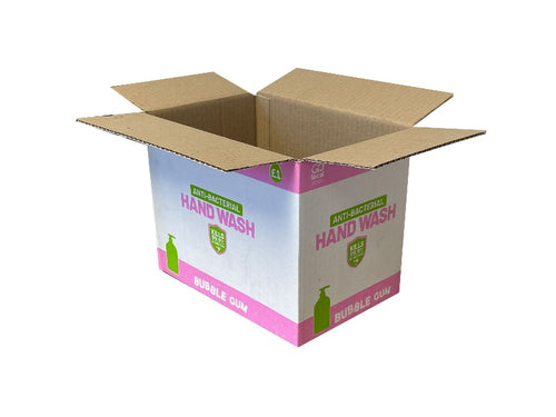 New Printed Single Wall Box - 220mm x 153mm x 180mm
