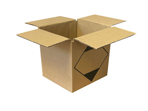 New Printed Single Wall Box - 150mm x 147mm x 160mm