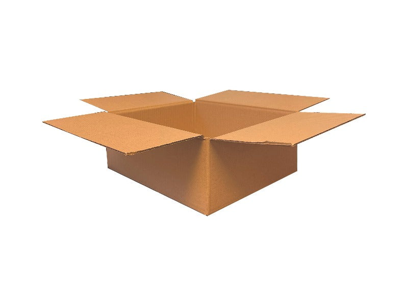 plain single wall cardboard box