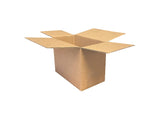 plain cardboard box with single wall design