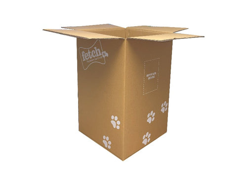 New Printed Strong Double Wall Box - 340mm x 340mm x 540mm