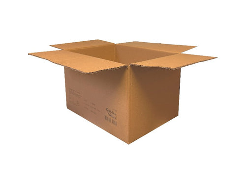 Used Printed Strong Double Wall Box - 385mm x 285mm x 250mm
