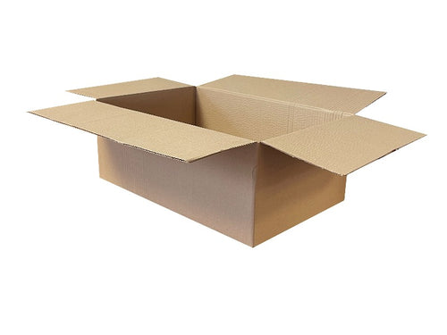 New Plain Single Wall Box - 585mm x 375mm x 230mm