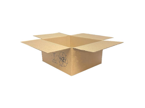 New Printed Single Wall Box - 215mm x 185mm x 105mm