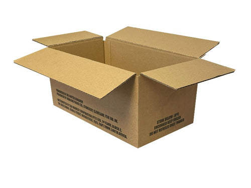 New Printed Strong Single Wall Box - 320mm x 176mm x 150mm
