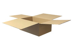 box with overlapping flaps