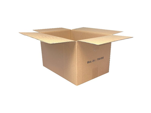 Used Printed Single Wall Box - 380mm x 275mm x 245mm