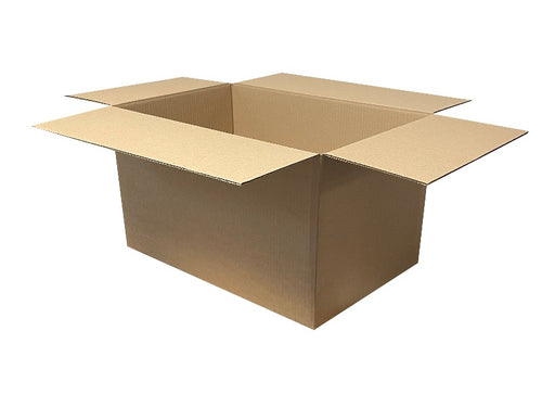 New Plain Strong Single Wall Box - 580mm x 380mm x 330mm