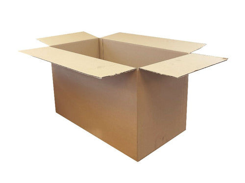 New Plain Strong Single Wall Box - 620mm x 340mm x 375mm