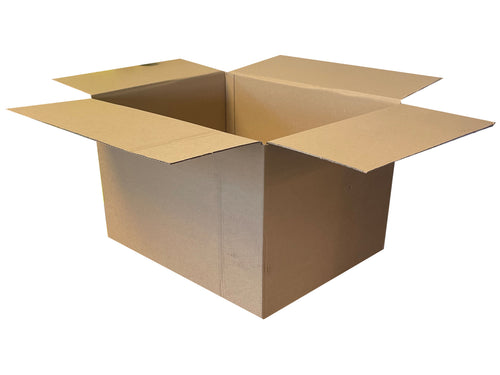 New Plain Strong Single Wall Box - 489mm x 394mm x 345mm