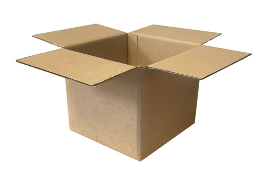 New Plain Strong Single Wall Box - 209mm x 203mm x 178mm