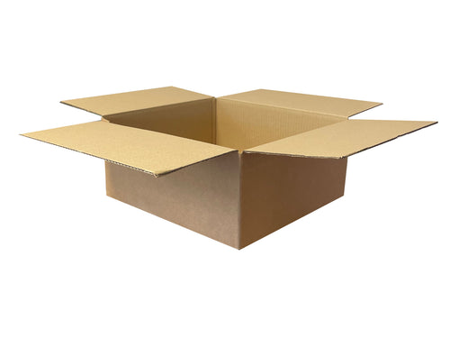 New Plain Strong Single Wall Box - 342mm x 317mm x 150mm