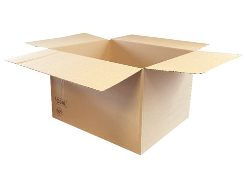New Plain Single Wall Box - 609mm x 496mm x 394mm