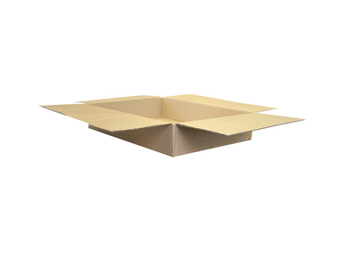 New Plain Single Wall Box - 490mm x 340mm x 80mm