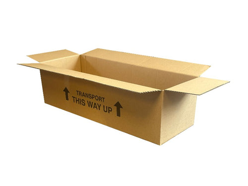 New Printed Single Wall Box - 586mm x 214mm x 170mm
