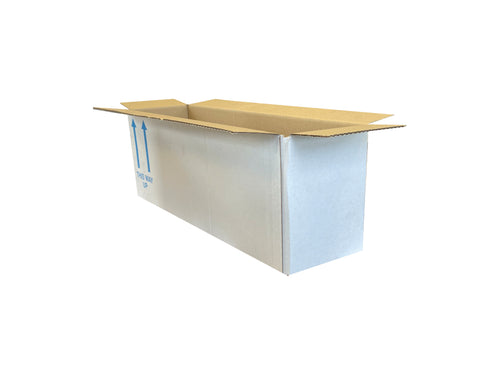 New Printed Single Wall Box - 500mm x 135mm x 185mm