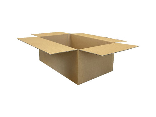 New Plain Strong Single Wall Box - 607mm x 383mm x 243mm