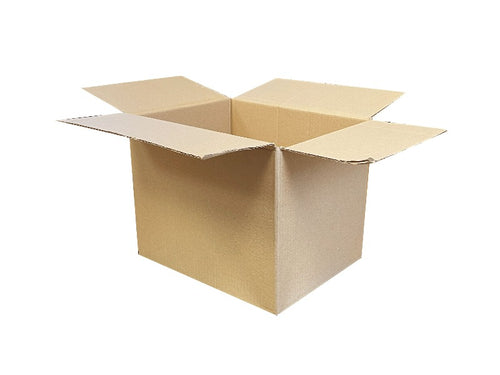 New Plain Single Wall Box - 235mm x 187mm x 180mm