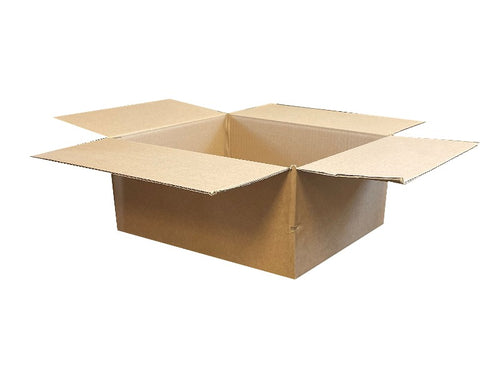 New Plain Strong Single Wall Box - 350mm x 292mm x 146mm