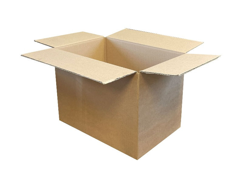 small brown cardboard boxes