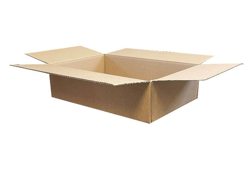 New Plain Strong Single Wall Box - 395mm x 265mm x 110mm