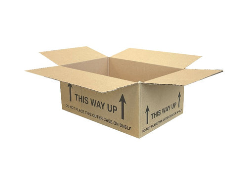 New Printed Single Wall Box - 260mm x 180mm x 165mm