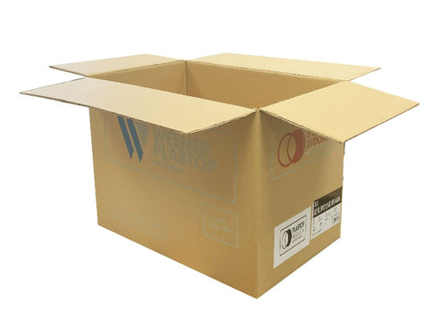 Used Printed Strong Double Wall Box - 568mm x 370mm x 420mm