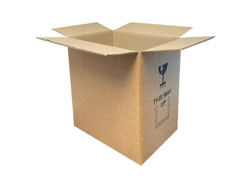 New Printed Strong Double Wall Box - 342mm x 236mm x 365mm