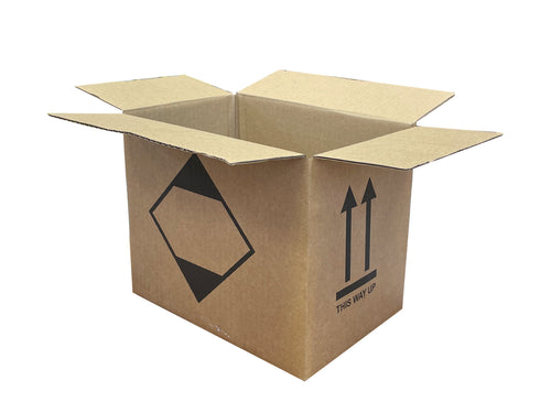 New Printed Single Wall Box - 227mm x 154mm x 177mm