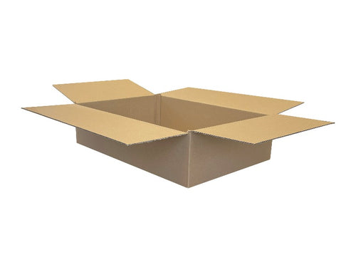 New Plain Strong Single Wall Box - 543mm x 369mm x 137mm