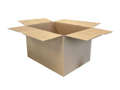 medium size plain single wall boxes