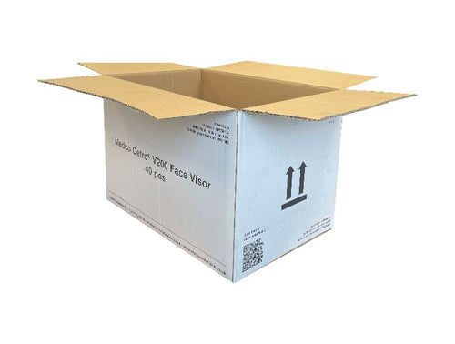 Used Printed Strong Double Wall Box - 585mm x 380mm x 390mm