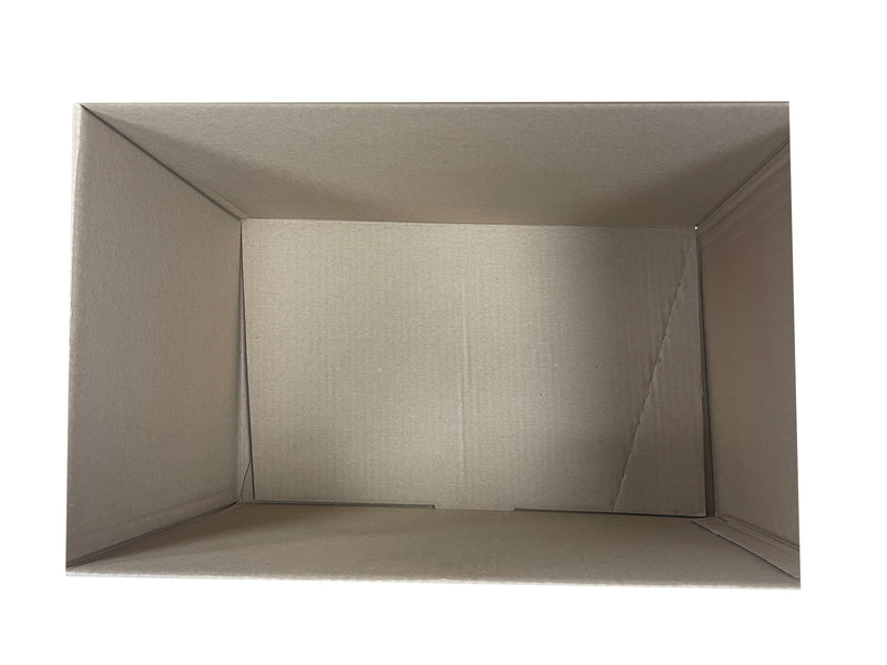 New Plain Strong Single Wall Box - 400mm x 260mm x 250mm