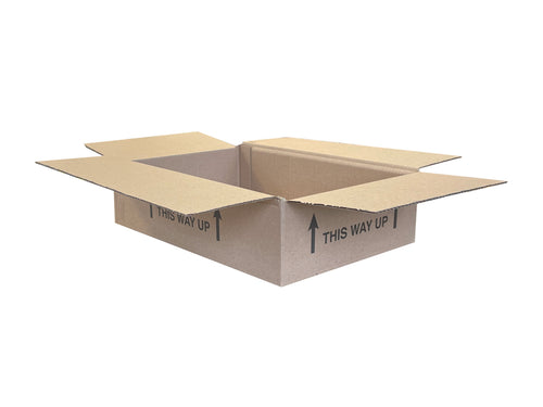 New Printed Single Wall Box - 325mm x 215mm x 85mm