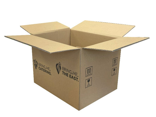 New Printed Strong Double Wall Box - 404mm x 306mm x 295mm