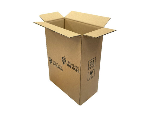 New Printed Strong Single Wall Box - 260mm x 134mm x 369mm