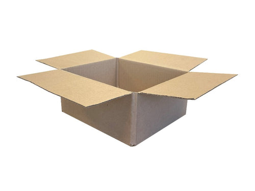 New Plain Single Wall Box - 230mm x 197mm x 109mm