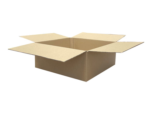 New Plain Strong Single Wall Box - 385mm x 349mm x 153mm