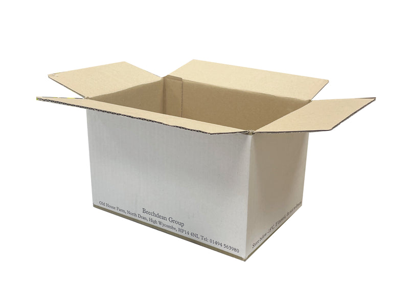 New Printed Single Wall Box - 243mm x 164mm x 140mm