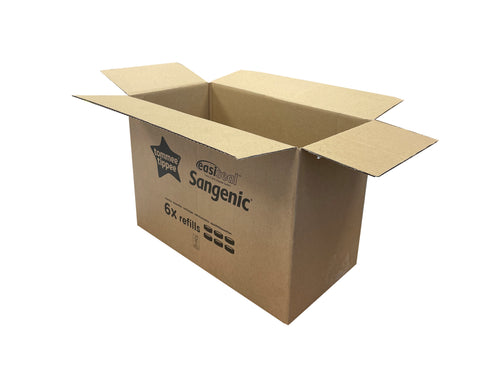 New Printed Strong Single Wall Box - 380mm x 190mm x 250mm