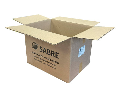 Used Printed Double Wall Box - 510mm x 370mm x 390mm