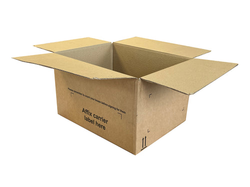 New Printed Single Wall Box - 360mm x 280mm x 210mm
