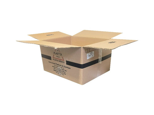 Used Printed Double Wall Box - 480mm x 400mm x 250mm